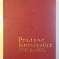 PRODUSE FARMACEUTICE ROMANESTI de AVACUM TATIANA , MARCU CARLI , VASILIU GABRIEL , 1970