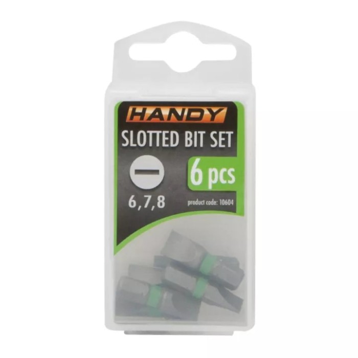 Set biti 6 piese in cutie de stocare 10604 HANDY