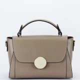 Geanta din piele naturala taupe 1590 123