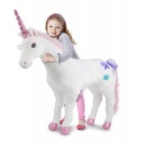 Unicorn gigant din plus melissa and doug, Melissa &amp; Doug