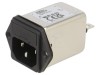 Conector Alimentare AC Soclu Tată C14 4A 250VAC