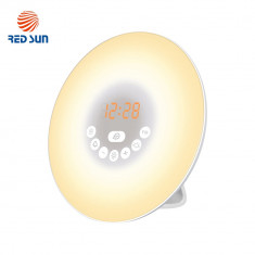 Lampa inteligenta cu alarma si radio FM RedSun &amp;amp;#8211; 6638D foto