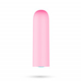 Vibratoare glont sau ou - Crushious Quackers Glont Vibrator Reincarcabil cu 10 Moduri Puternice de Vibratie Roz