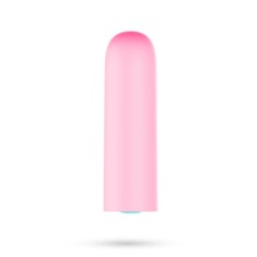 Vibratoare glont - Crushious Quackers Glont Vibrator Reincarcabil cu 10 Moduri Puternice de Vibratie Roz
