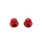 2 bucati Aluminiu stick Thumbsticks pentru Sony PlayStation 4 PS4 Controller-Culoare Roșu