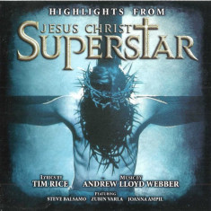 CD Tim Rice, Andrew Lloyd Webber ‎– Highlights From Jesus Christ Superstar