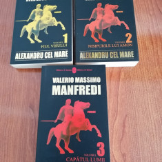 Valerio Massimo Manfredi, Alexandru cel Mare, 3 volume