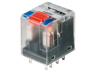 Releu electromagnetic 4PDT 12VDC 6A foto