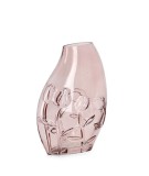 Cumpara ieftin Vaza flori sticla roz Flowers 17x10x24,5h