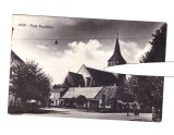 CP Aiud - Piata Republicii, RPR, circulata 1959, animata, stare buna, Printata