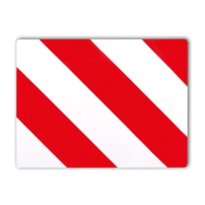 Placa Transport Agabaritic 40X30 Cm Dreapta Profil Pvc foto
