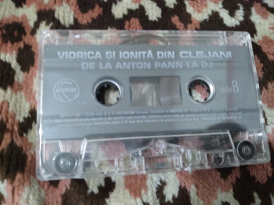 CASETA AUDIO VIORICA SI IONITA DIN CLEJANI RARA!!!!ORIGINALA FARA CARCASA foto