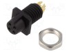 Conector circular soclu mamă 4 pini 60V BINDER Snap-in prin presare IP40