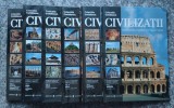 Cumpara ieftin Civilizatii Vol. 1-7, Marco Cattaneo, Jasmina Trifoni, Univers, Romana, Istorie, Set 7 Volume, Cartonata, 2004