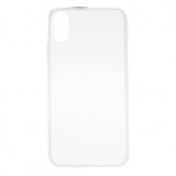 Husa protectie IMPORTGSM pentru Apple iPhone X, Silicon, Capac Spate, Ultra Slim, Transparenta