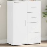 vidaXL Dulap, alb, 60x31x84 cm, lemn prelucrat