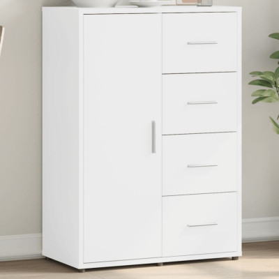 vidaXL Dulap, alb, 60x31x84 cm, lemn prelucrat 840506 foto