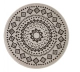 Cumpara ieftin Covor Rotund Model, 19100, 19, Marime, 100, x, 100, cm, Crem, Inaltime, Fir, Tesatura, plata (iuta, polipropilena), Antialergic, Polipropilena, Sufrag