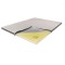 Topper Saltea Memory 4+2 Argentum, 130 x 200 cm