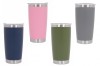 Family Pack 4x Cana Termoizolanta Otel Inoxidabil SS304 cu Capac Perete Dublu 590ml Albastru Verde Roz Gri Performance AutoTuning