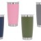 Family Pack 4x Cana Termoizolanta Otel Inoxidabil SS304 cu Capac Perete Dublu 590ml Albastru Verde Roz Gri Performance AutoTuning