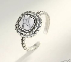 Inel Argint de Epoca la Moda reglabil--- ARG283A