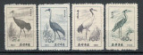 Coreea de Nord 1965 647/50 MNH - Pasari de apa, Nestampilat