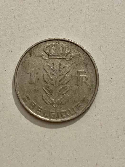 Moneda 1 FRANC - Belgia - 1963 - KM 142.1 (138)