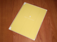 Husa iPad Air / iPad Air 2 - Apple Yellow Smart Cover (MGXN2ZM/A) , galben, nou foto