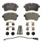 Set placute frana,frana disc IVECO DAILY IV caroserie inchisa/combi (2006 - 2012) ITN 16-BP1550