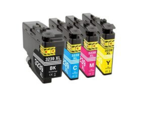Set 4 cartuse compatibile Brother LC-3239XL Black, Cyan, Magenta, Yellow