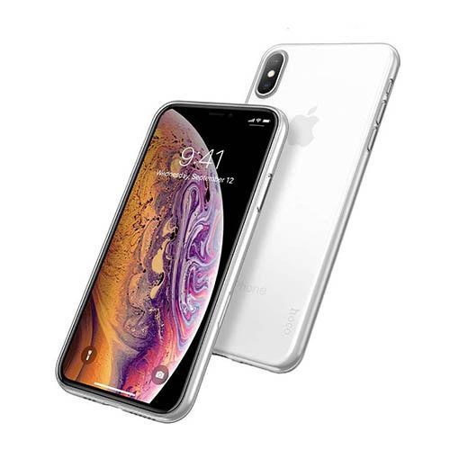 Husa Plastic iPhone X iPhone XS Clear Matte Ultra Thin Hoco