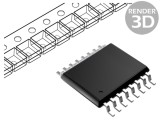 IC: interfaţă receptor,declanșator linie RS232 1000kbps