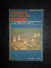 Alexandru Cecal - Implicatii ale fisiunii nucleare foto