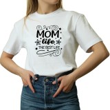 Tricou Femei, pentru o mama plina de iubire, negru, marime M