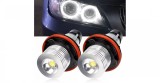 Set 2 Becuri Led Marker Angel Eyes BMW Seria 1 E87, Seria 5 E39, Seria 5 E60, E61, Seria 6 E63, E64, Seria 7 E65, E66, X5 E53, E83, X3