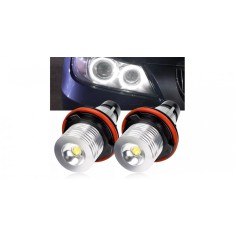 Set 2 Becuri Led Marker Angel Eyes BMW Seria 1 E87, Seria 5 E39, Seria 5 E60, E61, Seria 6 E63, E64, Seria 7 E65, E66, X5 E53, E83, X3