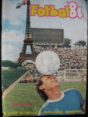 Revista Fotbal 1984 foto