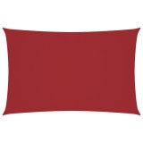 Cumpara ieftin Parasolar, rosu, 4x7 m, tesatura oxford, dreptunghiular