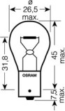 Set 2 Becuri 12V P21w Original Blister Osram 79661 7506-02B