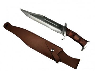 Cutit, baioneta, Rambo 3, editie de colectie, 42 cm, teaca inclusa foto