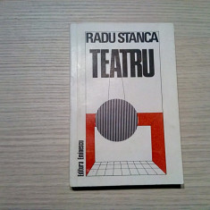 RADU STANCA - Teatru - IOANA LIPOVANU (autograf) - editie - 1985, 312 p.