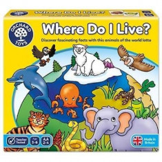 Joc educativ loto Habitate WHERE DO I LIVE