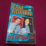 CASETA AUDIO MANELE VALI /ADRIAN-DE DRAGUL TAU RARA!!!!!ORIGINALA