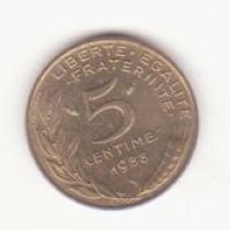 Franța 5 centimes 1988