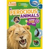 National Geographic Ferocious Animals Super Sticker Activity Book