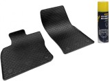 Set Covorase Auto Cauciuc Umbrella Pentru Volkswagen Caddy (2020-) , 2 Pcs + Spray Curatitor Bord Antistatic Cu Spuma Activa (Lamaie) 220 Ml Mannol