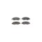 Placute frana SUBARU JUSTY III G3X ABE C1X021ABE