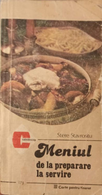 MENIUL DE LA PREPARARE LA SERVIRE-STERE STAVROSITU-257913 foto
