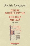 Despre numele divine. Teologia mistică (ediţie bilingvă) - Paperback brosat - Dionisie Areopagitul - Polirom